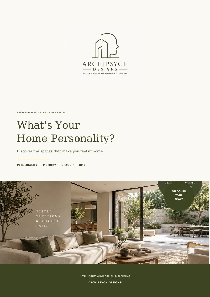 What's Your Home Personality? e-book cover