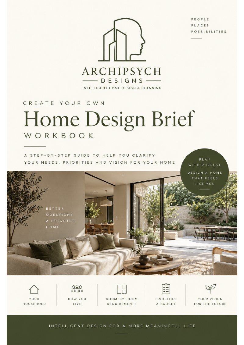Home Design Brief e-book cover