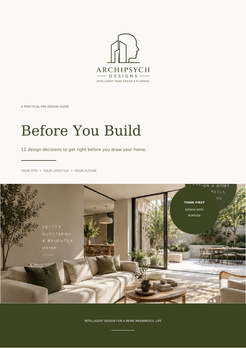 Before You Build e-book cover